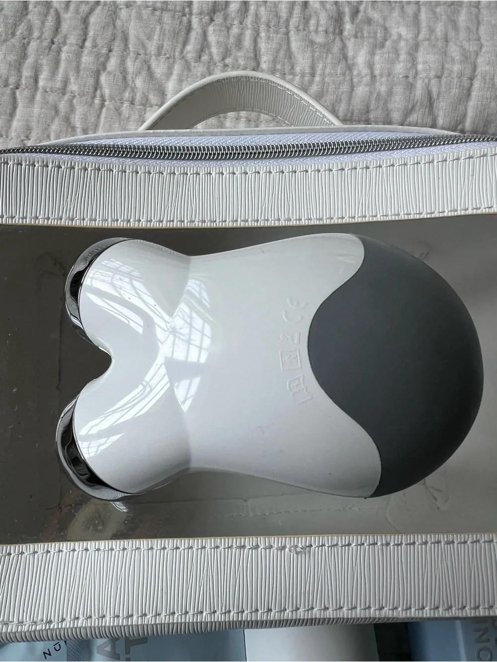 NuFACE Mini Facial Toning Device Complete Set | Travel Case + Gel + Booster